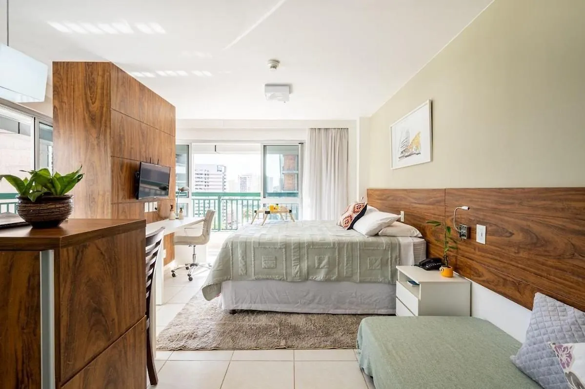 F1313 Flat Espacoso, Confortavel Em Area Central 巴西利亚